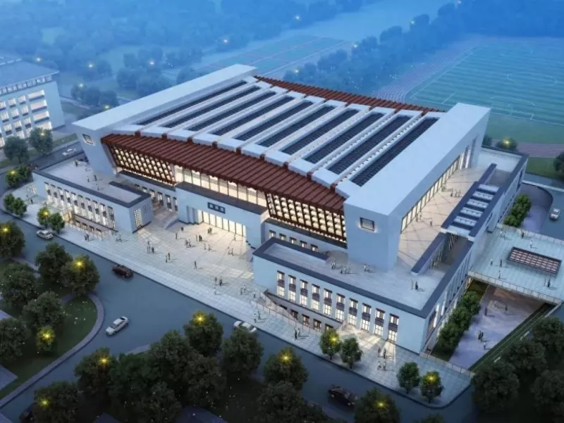 Dylunio Adeiladwaith Dur Stadiwm Prefab
