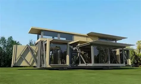 Ty Cynhwysydd Estynadwy