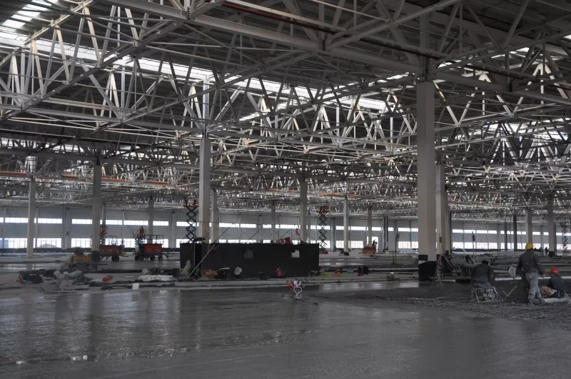 Steel frame electronic manufacturing factory