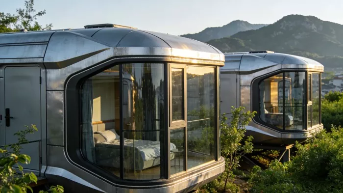 Prefabricated Space Capsule Home