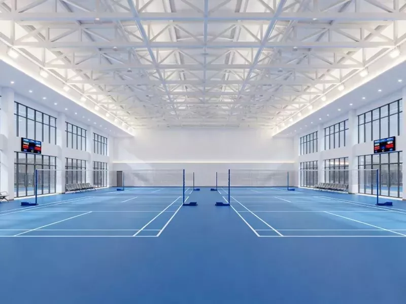Adeiladwaith Dur Neuadd Badminton Dan Do