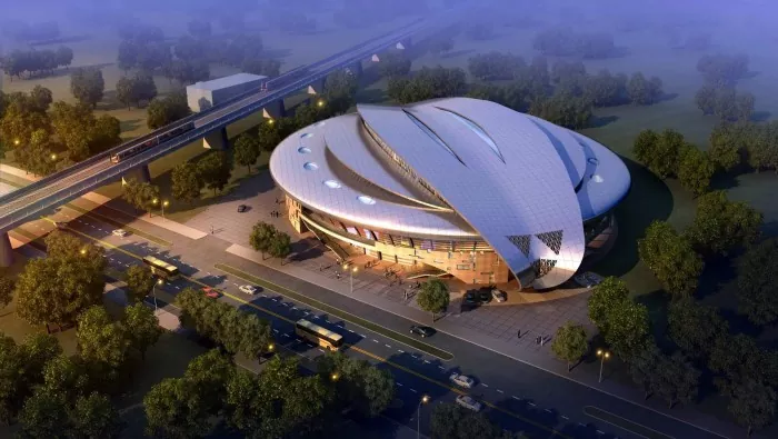 Stadiwm Dur Siâp Arbennig Ysgafn
