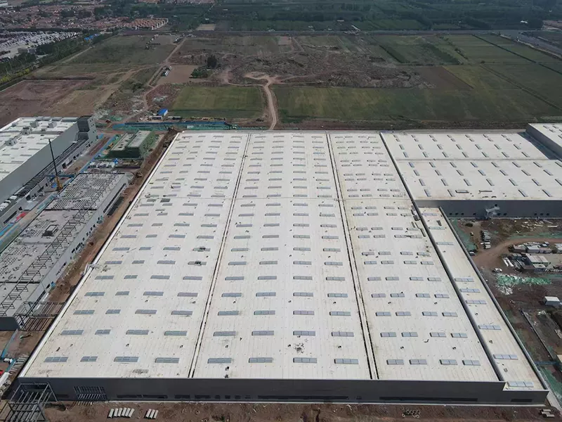 Adeiladau Warws Metel Dur Prefab